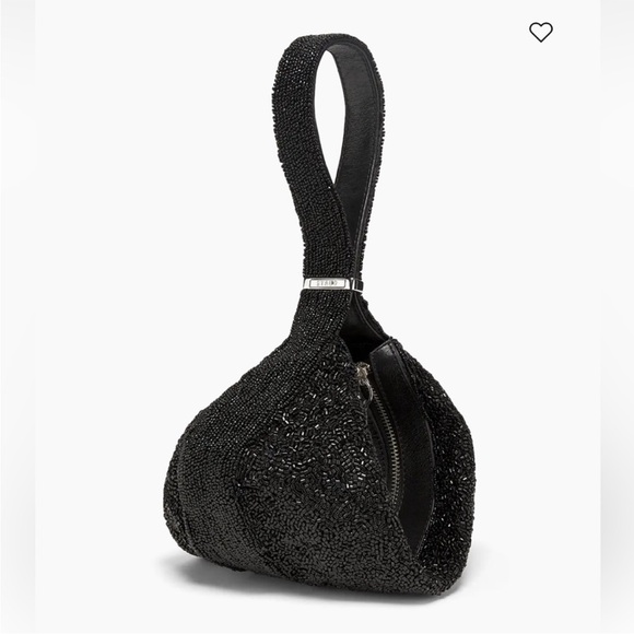 NWT • STAUD beaded demy bag in black - Picture 3 of 7
